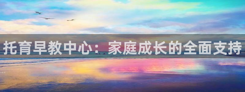 威九国际mm:托育早教中心:家庭成长的全面支持