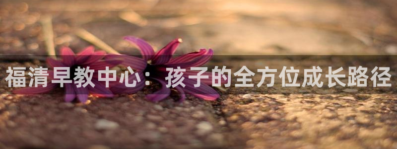 威九国际app网站官网:福清早教中心:孩子的全方位成长路径