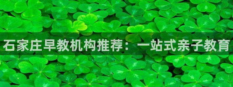 威九国际APP大全:石家庄早教机构推荐:一站式亲子教育