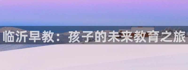 威九国际合作伙伴有哪些：临沂早教：孩子的未来教育之旅