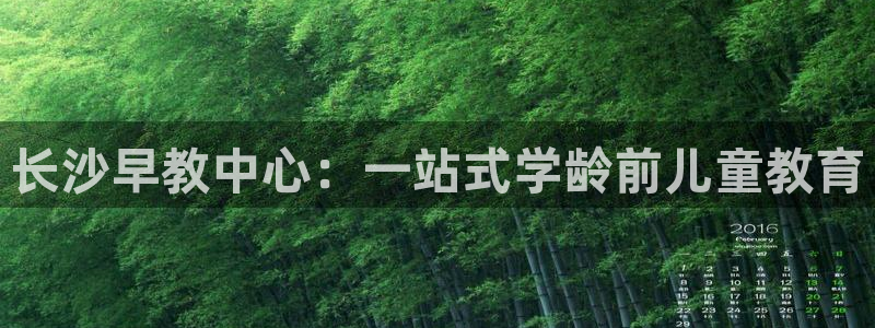 威九国际v96bet下载：长沙早教中心：一站式学龄前儿童教育