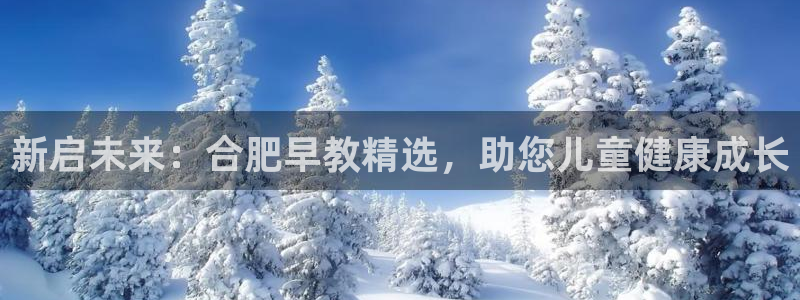 威九国际78mb特点：新启未来：合肥早教精选，助您儿童健康成长