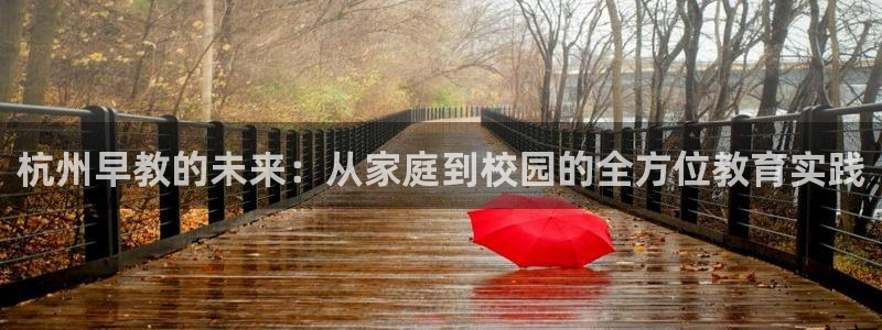 威九国际app：杭州早教的未来：从家庭到校园的全方位教育实践