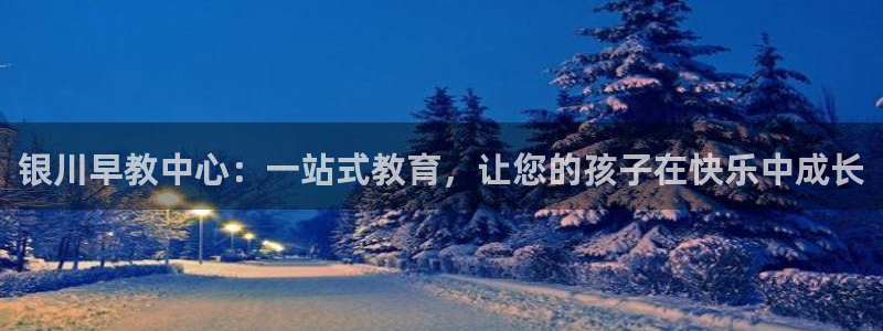 威九国际演员表：银川早教中心：一站式教育，让您的孩子在快乐中成长