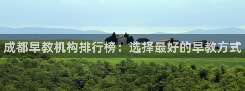 威九国际网站怎么样可靠吗:成都早教机构排行榜:选择最好的早教方式