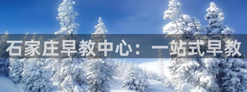 66m成长模式视频威九国际视频：石家庄早教中心：一站式早教