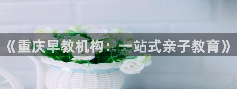 威九国际78mann：《重庆早教机构：一站式亲子教育》