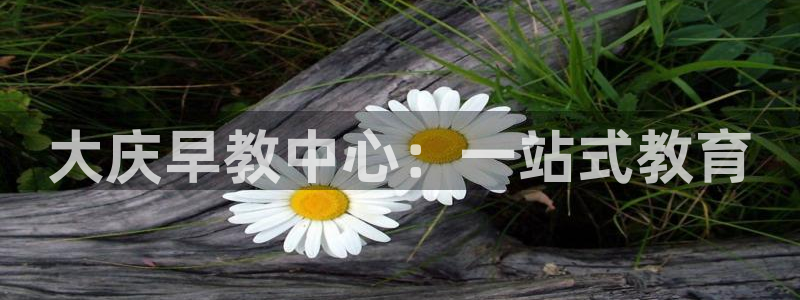 威九国际第一页:大庆早教中心:一站式教育